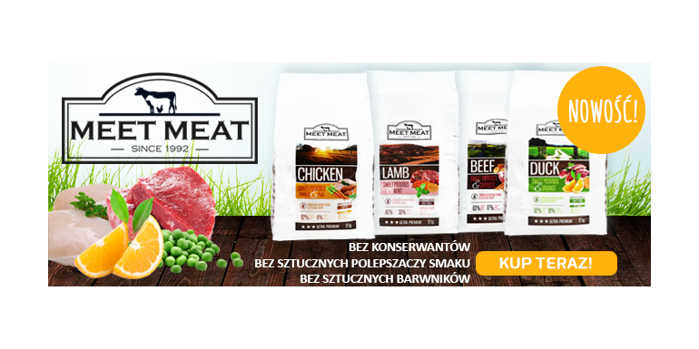 Nowa seria karm Ultra Premium MEET MEAT!