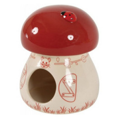 ZOLUX Domek ceramiczny dla gryzoni Grzybek WYPRZEDAŻ