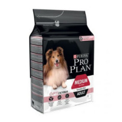 PURINA PRO PLAN Medium Adult Sensitive Skin OptiDerma - Łosoś