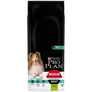 PURINA PRO PLAN Medium Adult Sensitive Digestion OptiDigest - Jagnięcina