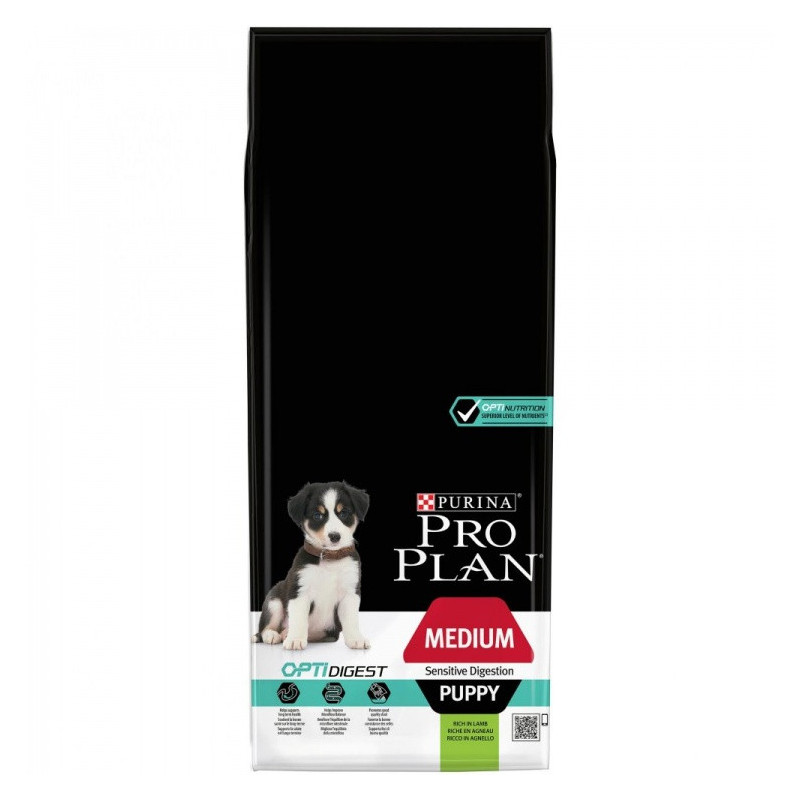 Purina pro plan medium puppy sensitive digestion сколько давать