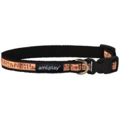 AMIPLAY Obroża regulowana Joy - Wzór egipski