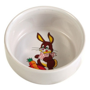 TRIXIE Miska ceramiczna z motywem królika 300ml