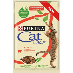 PURINA Cat Chow Adult Wołowina i bakłażan
