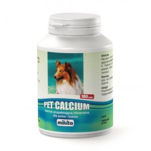 MIKITA Pet Calcium - 100 tabletek
