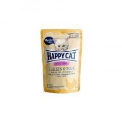 HAPPY CAT All Meat Junior Kurczak i kaczka - saszetka 85g