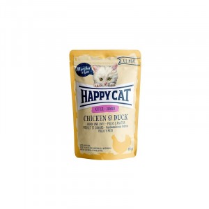 HAPPY CAT All Meat Junior Kurczak i kaczka - saszetka 85g