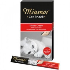 MIAMOR Cat Confect - Kitten Cream pasta mleczna dla kociąt 5x 15g