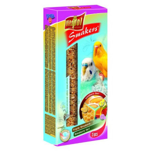 VITAPOL Smakers 3w1 dla papugi falistej - owocowy / miodowy /