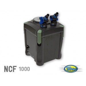 AQUA NOVA Filtr zewnętrzny, 1000 litrów na godzinę, 2 etapy filtracji