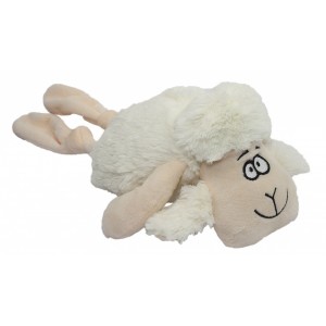 AQUA NOVA Owca biała pluszowa piszcząca 35cm