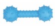 PET NOVA Hantel z dzwonkiem o aromacie wołowiny 14cm - niebieski
