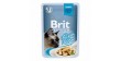 BRIT Premium Chicken Fillets Adult - Filety z kurczaka w sosie dla kota