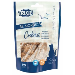TRIXIE Be Nordic Salmon Cubes - przysmaki dla kota z łososiem 50g