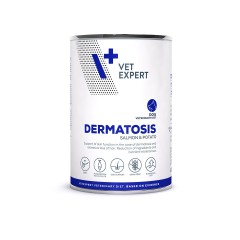 VETEXPERT 4T Veterinary Diet Dog Dermatosis Salmon & Potato 400g (puszka)