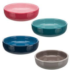 TRIXIE Miska ceramiczna dla kotów ras krótkonosych 0,3l - losowy kolor