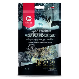 MACED Naturel Crispy - Dziczyzna z pasternakiem 80g