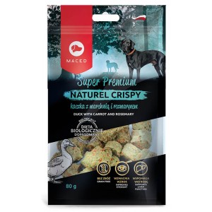 MACED Naturel Crispy - Kaczka z marchwią i rozmarynem 80g