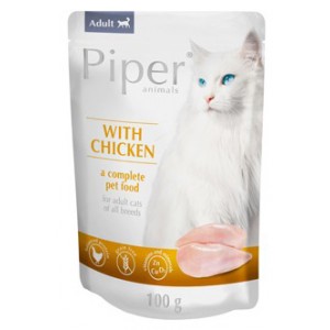 PIPER Animals - dla kota z kurczakiem (saszetka)