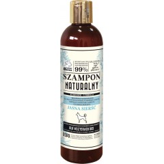 SUPER BENO Naturalny szampon - jasna sierść 300ml