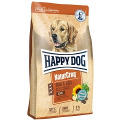 HAPPY DOG NATURCROQ Adult Rind & Rice