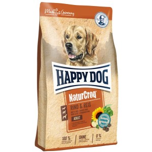 HAPPY DOG NATURCROQ Adult Rind & Rice