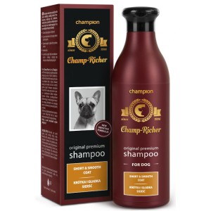 CHAMP-RICHER - szampon krótka i gładka sierść 250ml