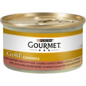 GOURMET GOLD Casserole kaczka i indyk 85g