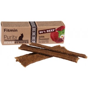 FITMIN Cat Purity Snax Stripes Beef 35g