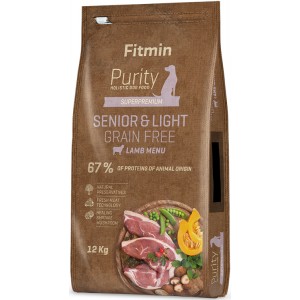FITMIN Purity Grain Free Senior & Light Lamb