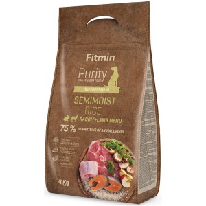 FITMIN Purity Rice Semimoist Rabbit & Lamb 800g