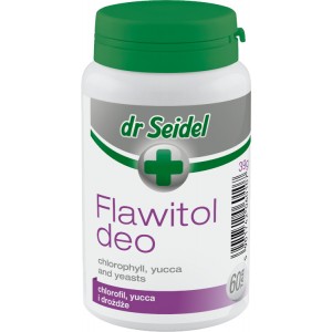 DR SEIDEL Flawitol Deo z chlorofilem i Yucca Schidigera - 60 tabletek