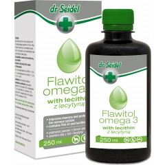 DR SEIDEL Flawitol Omega 3 z lecytyną 250ml