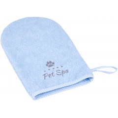 AMIPLAY Spa Rękawica kąpielowa dla psa - Niebieska