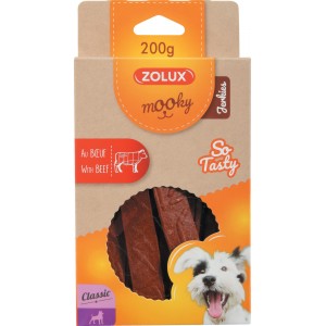 ZOLUX Przysmak MOOKY Classic JERKIES z wołowiną 200g