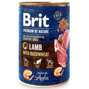 BRIT Premium By Nature Lamb&Buckwheat (puszka)