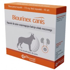 BIOWET Biourinex canis 45 kaps.