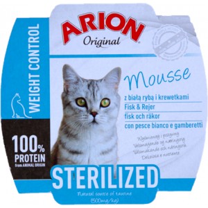 ARION Original Cat Sterilized 70g (tacka)