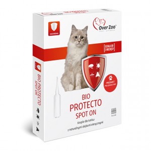 OVER ZOO Bio Protecto Spot On dla kotów 4 x 1ml