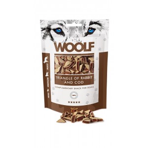 WOOLF Rabbit and Cod Triangle 100g