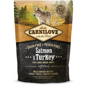 CARNILOVE Grain-Free Adult Large Breed Salmon & Turkey - Łosoś i Indyk 