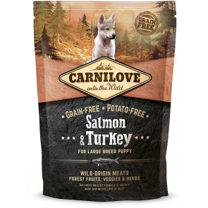 CARNILOVE Grain-Free Puppy Large Breed Salmon & Turkey - Łosoś i Indyk 
