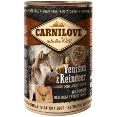 CARNILOVE Grain-Free Wild Meat Venison and Reindeer