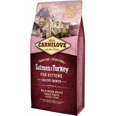 CARNILOVE CAT Grain-Free Salmon and Turkey for Kittens - Łosoś i Indyk 