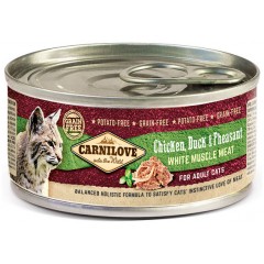  CARNILOVE CAT Adult Chicken, Duck and Pheasant - puszka
