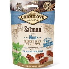 CARNILOVE Cat Crunchy Salmon Mint 50g