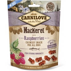 CARNILOVE Dog Snack Crunchy Mackerel & Raspberries 200g