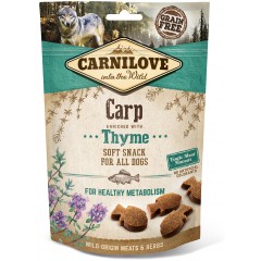 CARNILOVE Dog Soft Snack Carp Thyme 200g