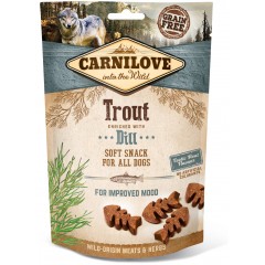 CARNILOVE Dog Soft Snack Trout Dill 200g