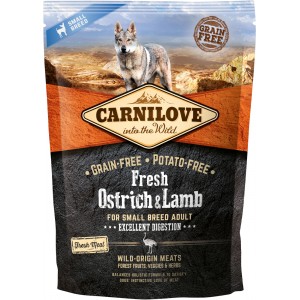 CARNILOVE DOG Fresh Ostrich and Lamb for Small Breed